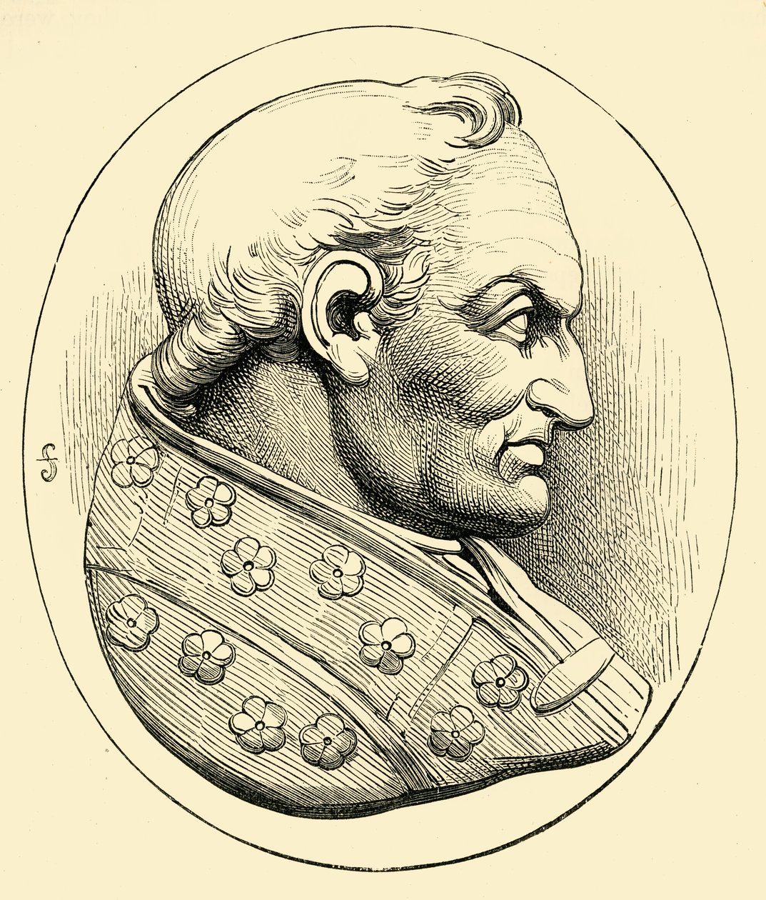 Gregorius den store, c540-604, 1890. av Unbekannt