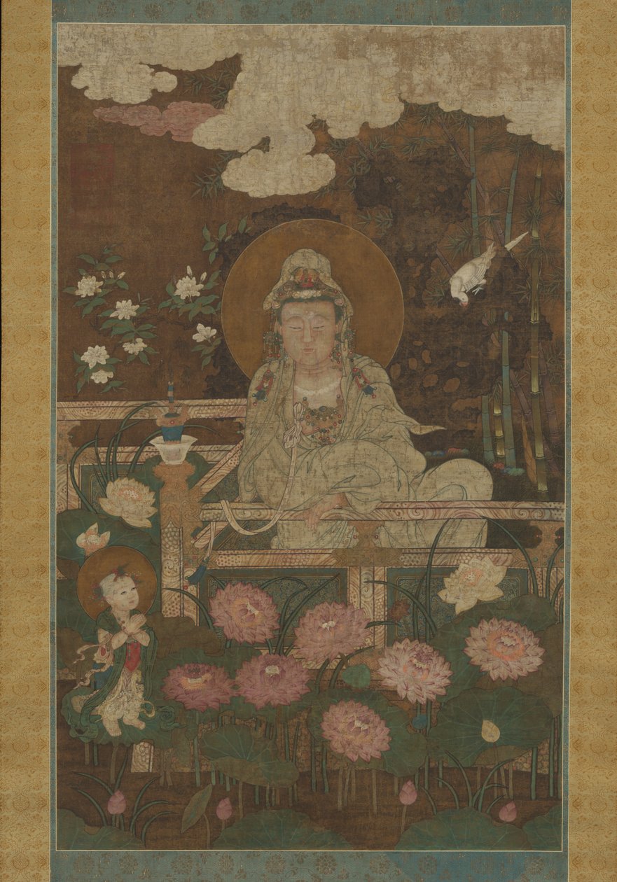 Guanyin som nio-Lotus Bodhisattva, 1593. av Unbekannt