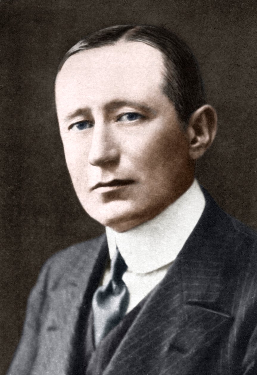 Guglielmo Marconi, italiensk fysiker och uppfinnare, 1926 av Unbekannt