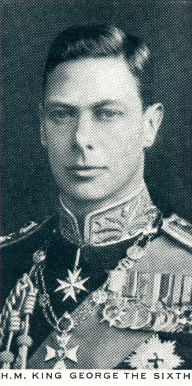 HM King George The Sixth, 1937 av Unbekannt