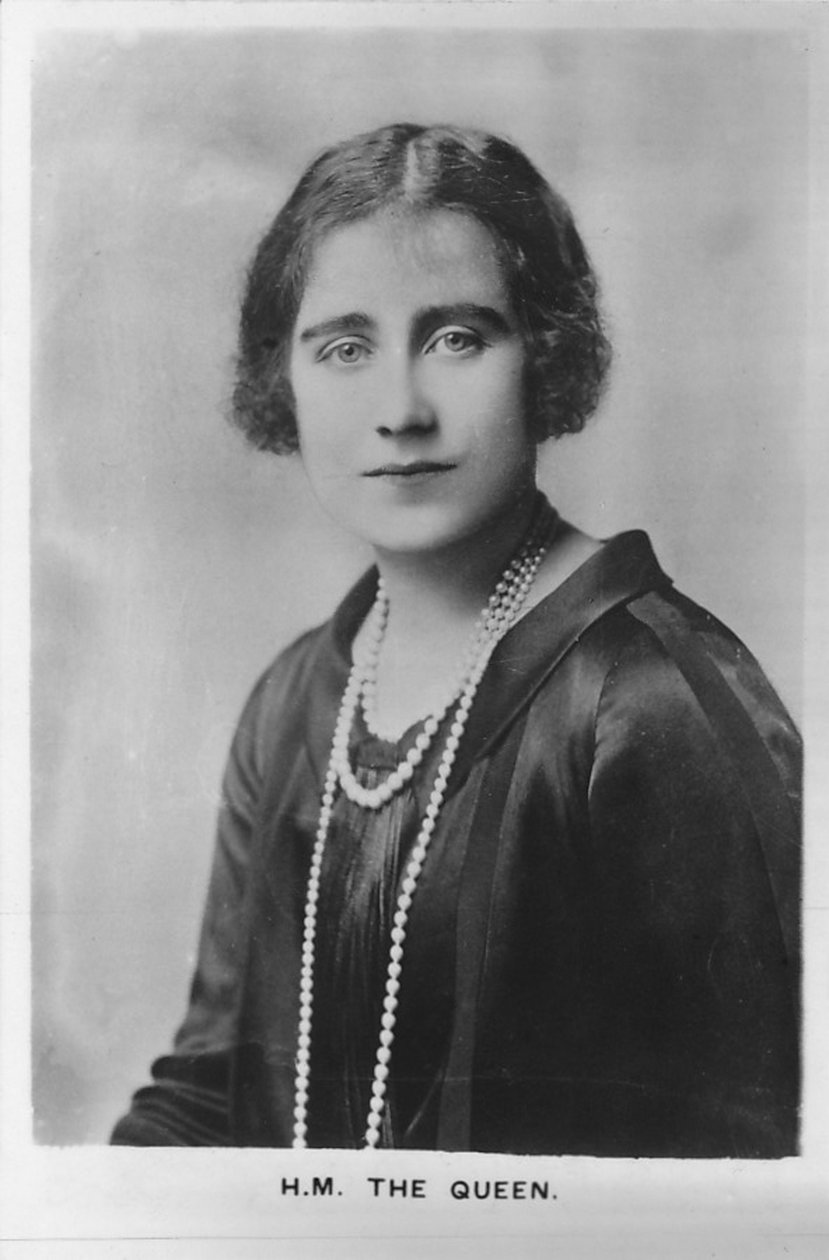 HM Drottning Elizabeth, drottningmodern, 1937 av Unbekannt