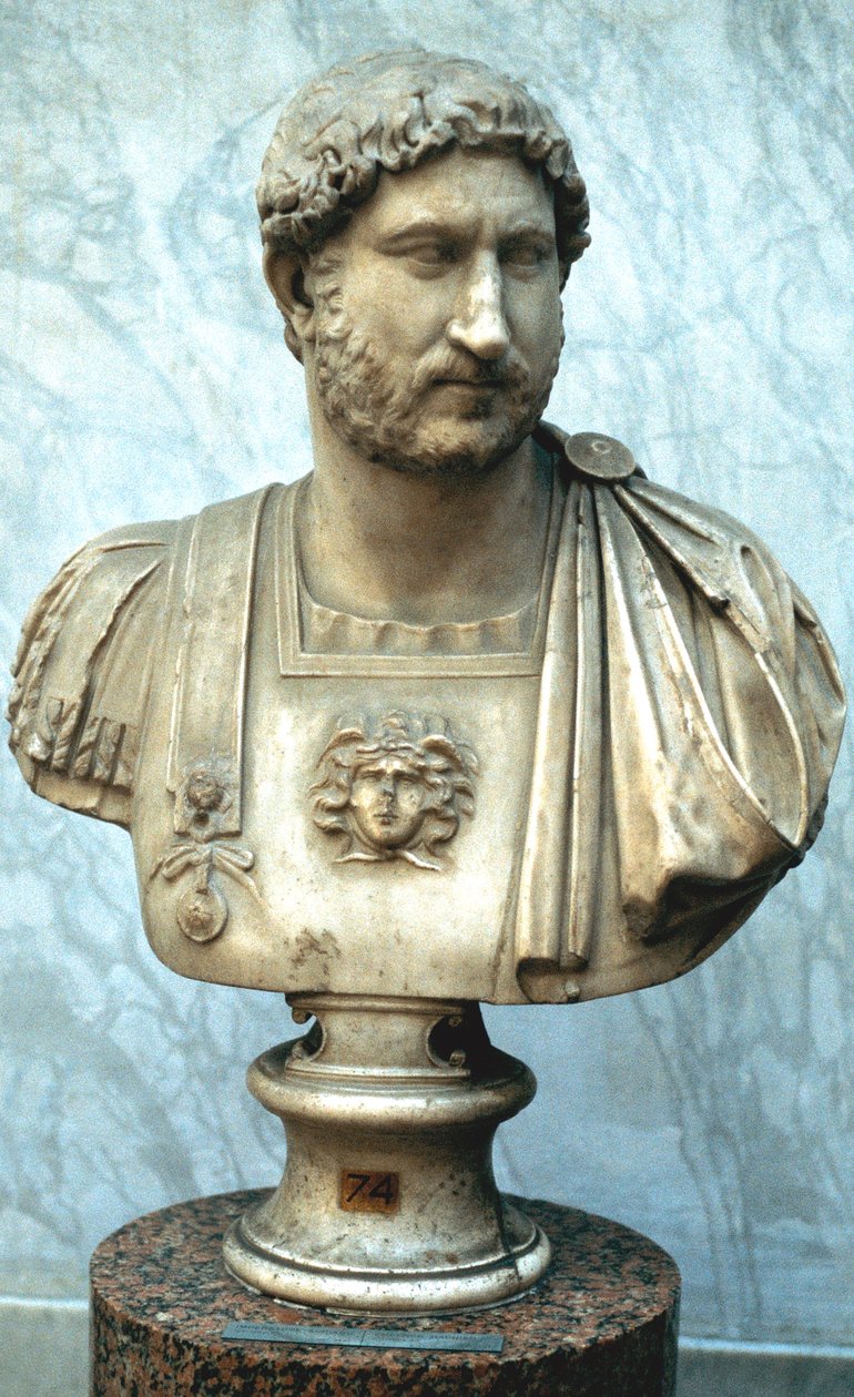 Hadrianus, romersk kejsare från 117 av Unbekannt