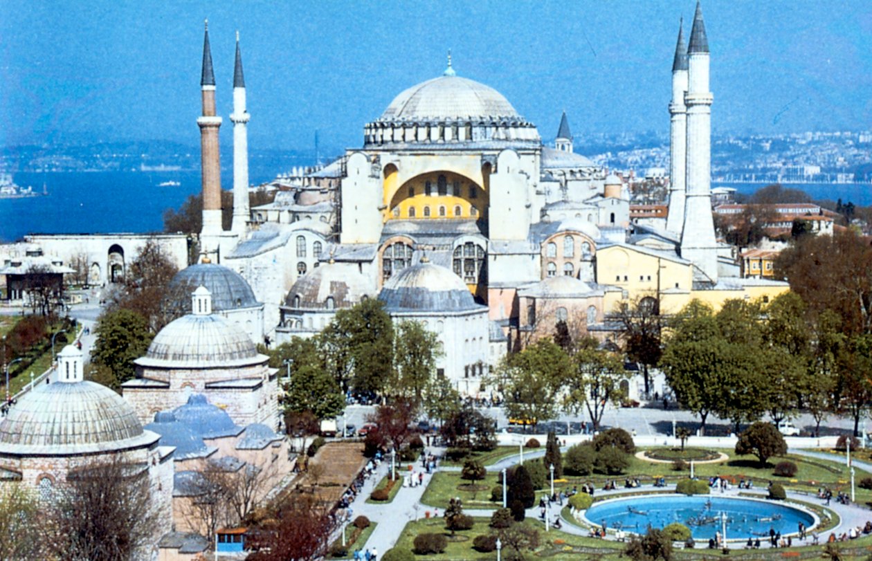 Hagia Sophia, Istanbul Konstantinopel, Turkiet, 1980-talet av Unbekannt