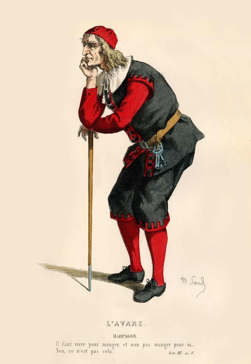 Harpagon, 1868. av Unbekannt