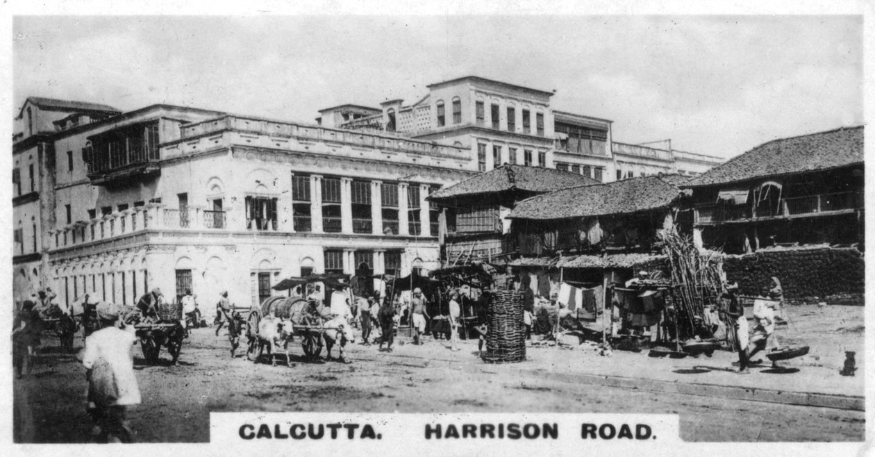 Harrison Road, Calcutta, Indien, c1925 av Unbekannt