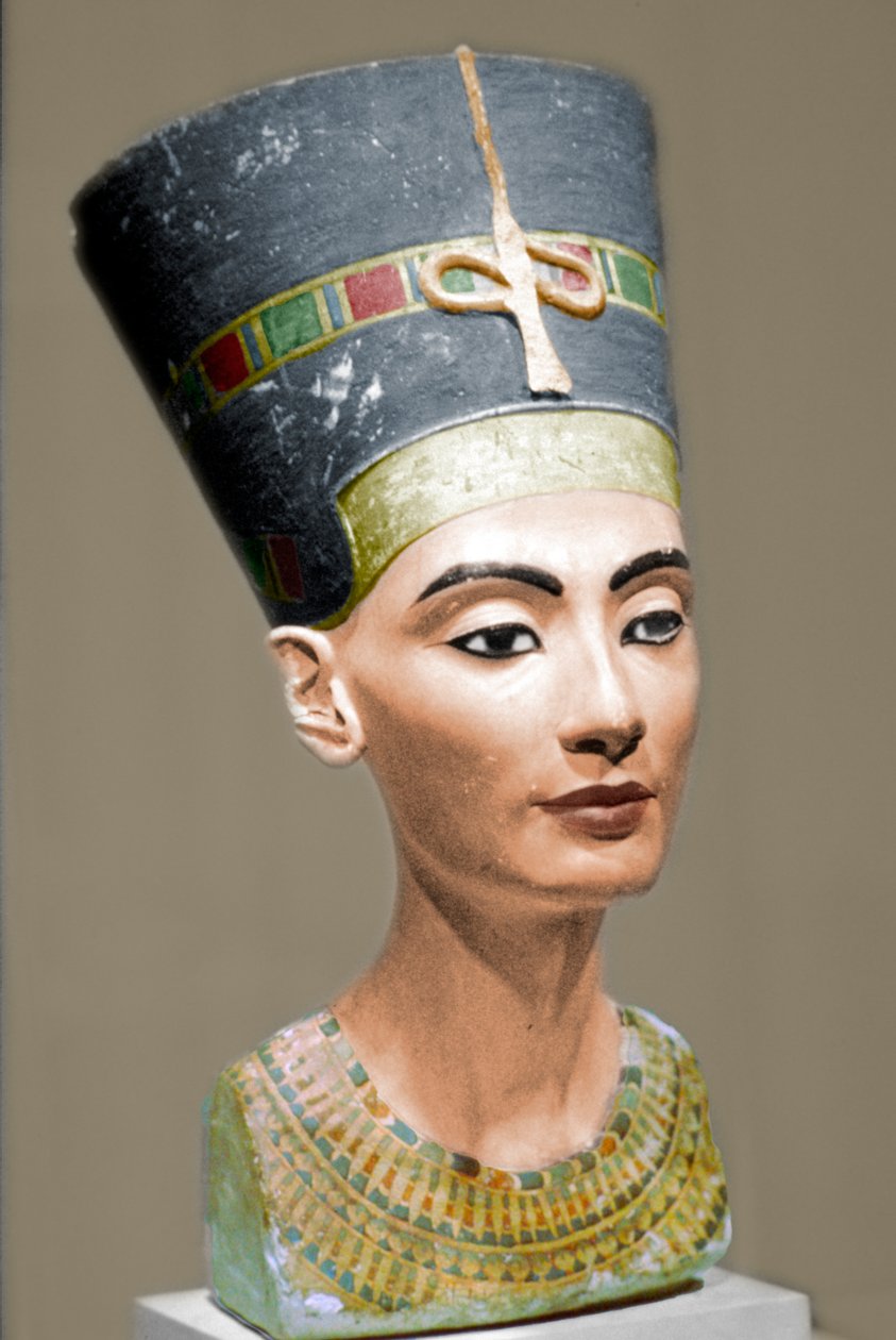 Chef för drottning Nefertiti av Egypten av Unbekannt