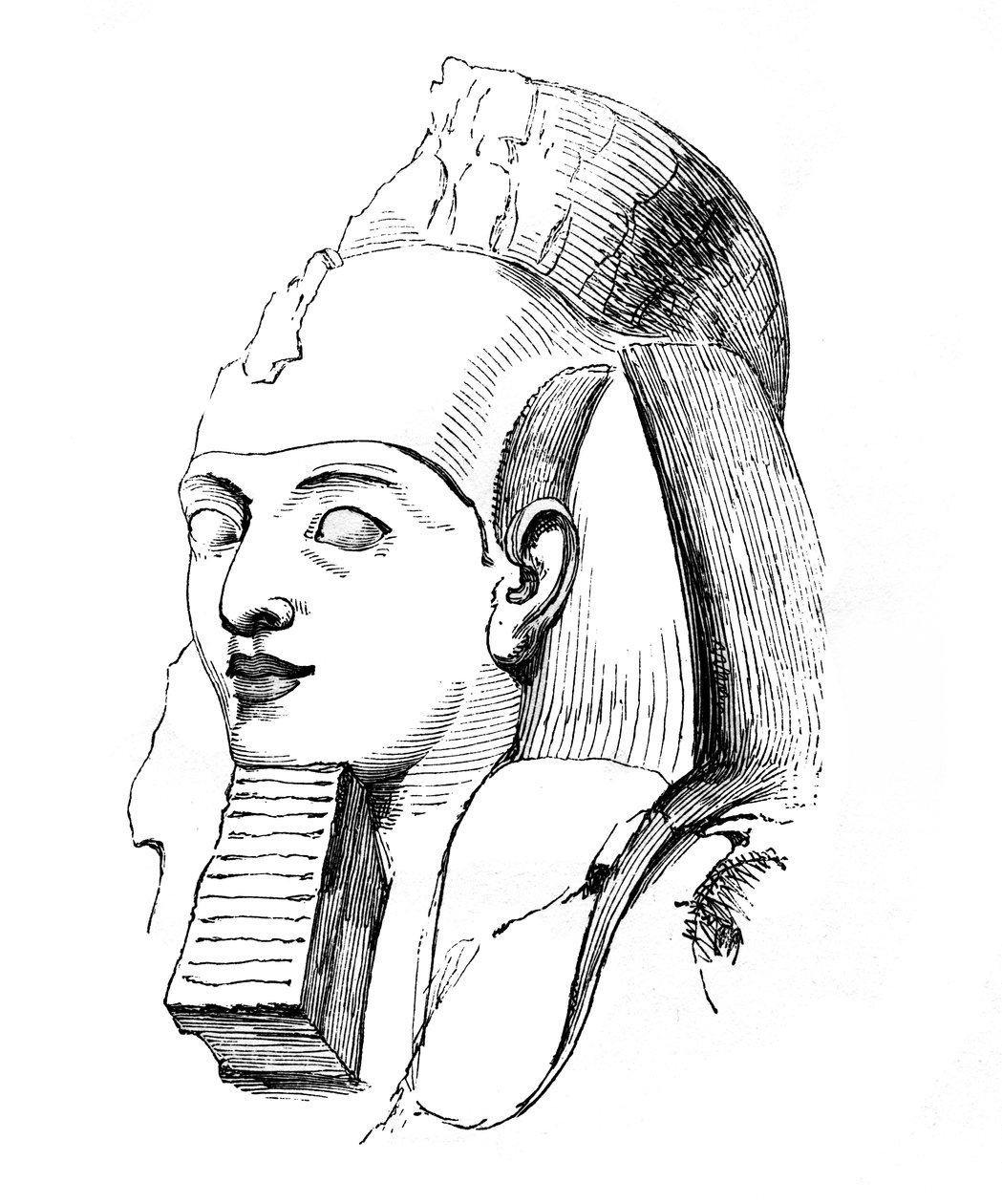 Chef för Rameses, 1848 av Unbekannt