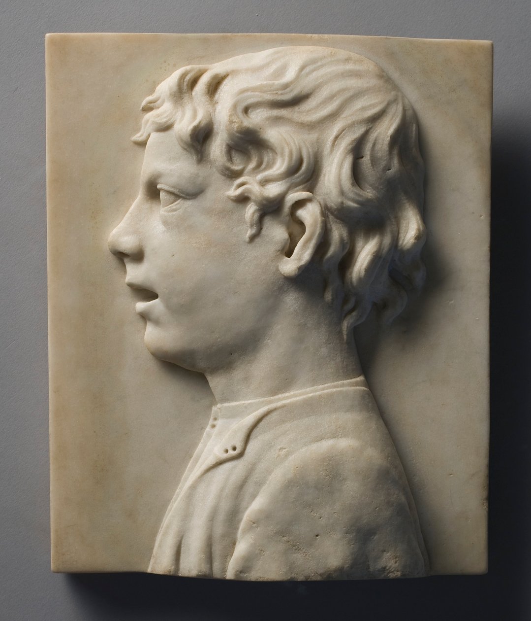 Head of a Boy, c. 1460. av Unbekannt