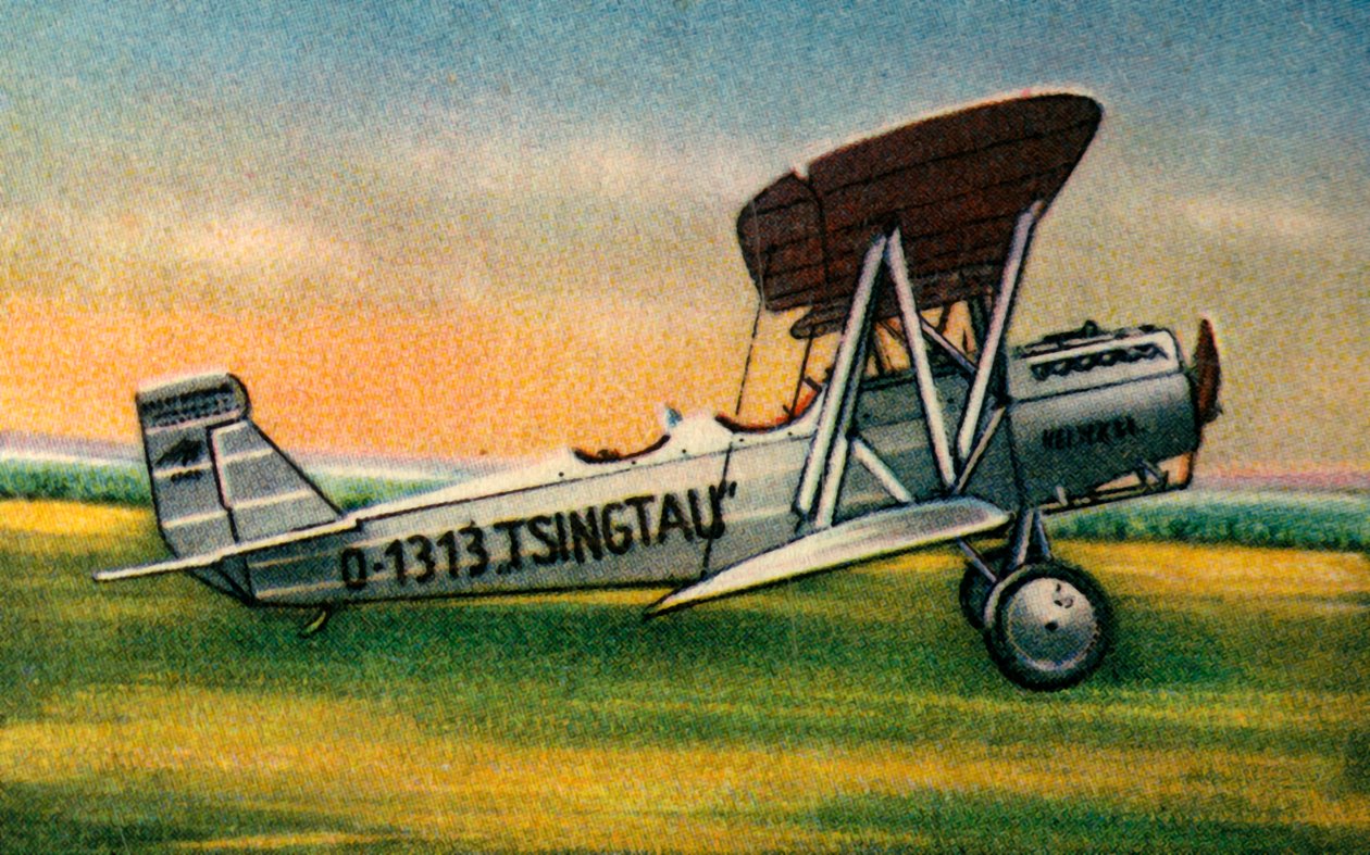 Heinkel HD 24 L Tsingtau-plan, 1920-talet, 1932. av Unbekannt