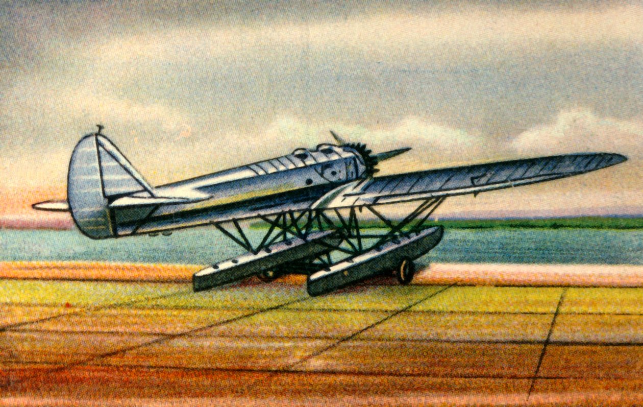 Heinkel He 12 sjöflygplan, 1920-talet, 1932. av Unbekannt