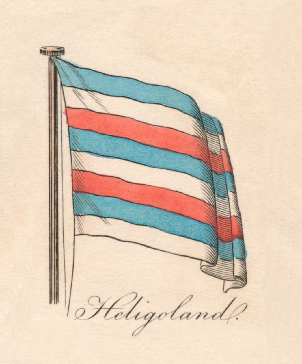 Helgoland, 1838 av Unbekannt
