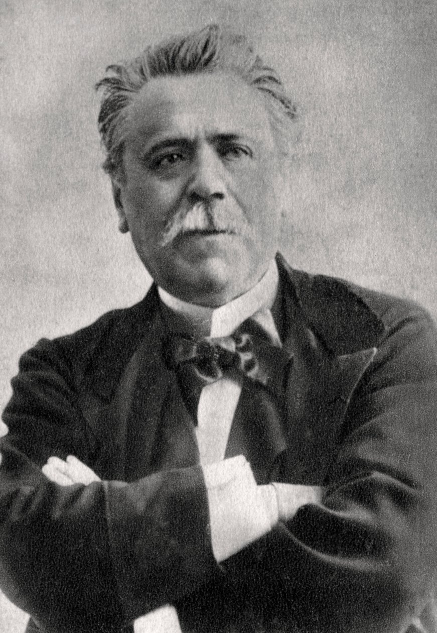 Henry Becque, fransk dramatiker, 1899 av Unbekannt