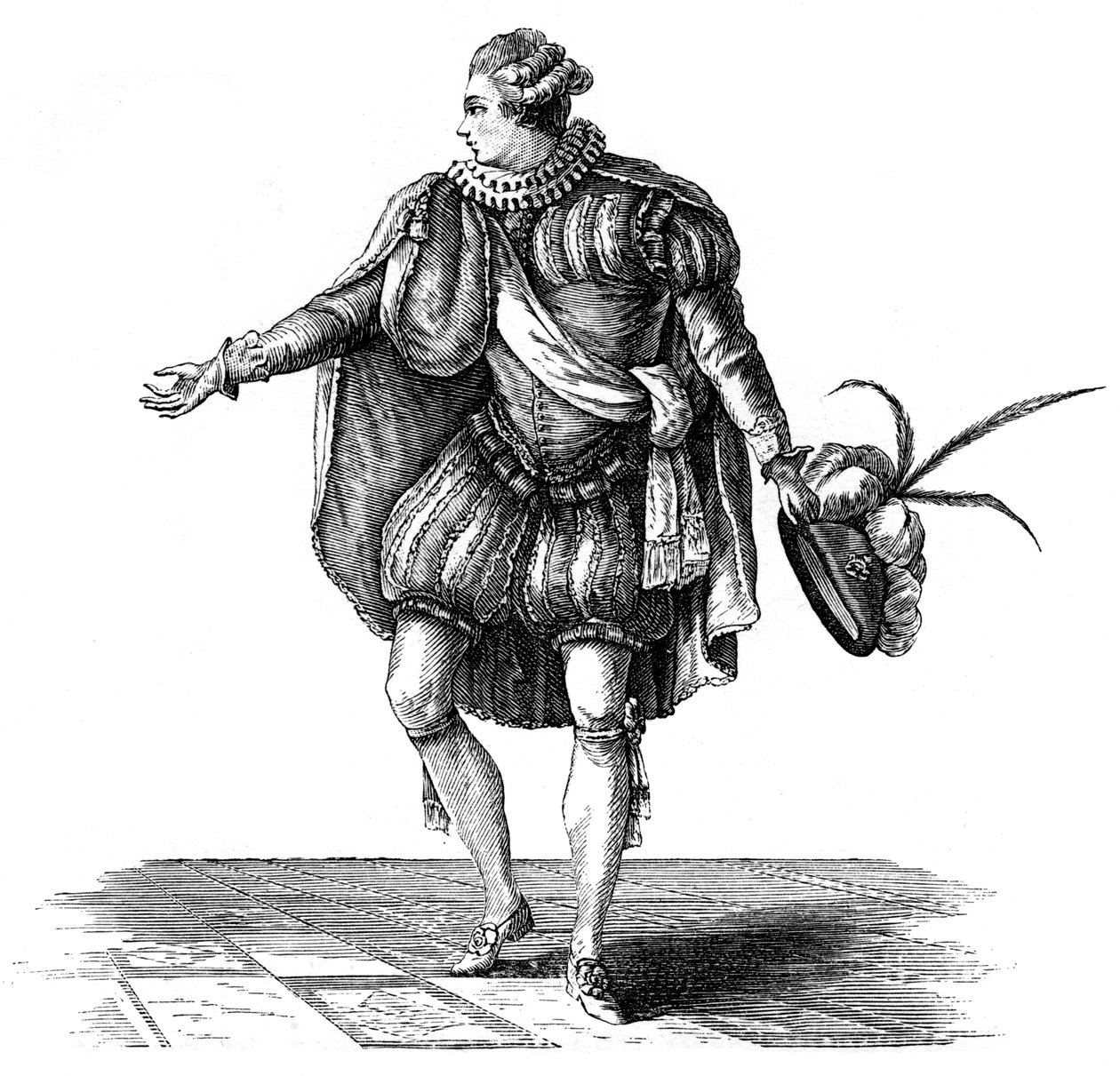 Henry IV kostym, 1885 av Unbekannt