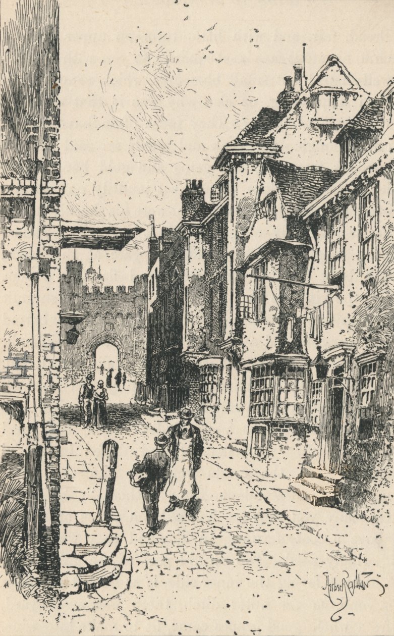 Henry VIIIs port, 1895 av Unbekannt