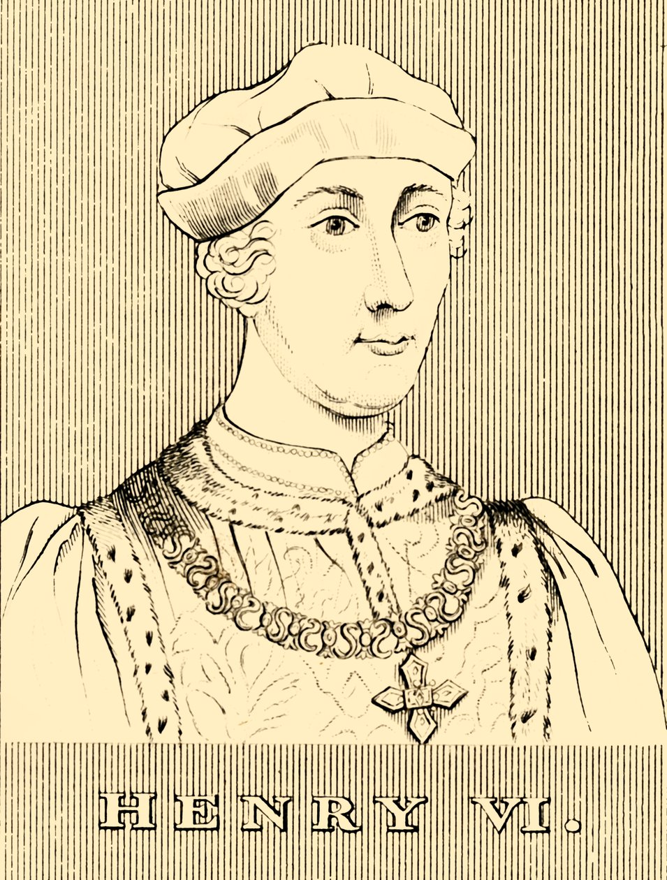 Henrik VI, 1421-1471, 1830. av Unbekannt