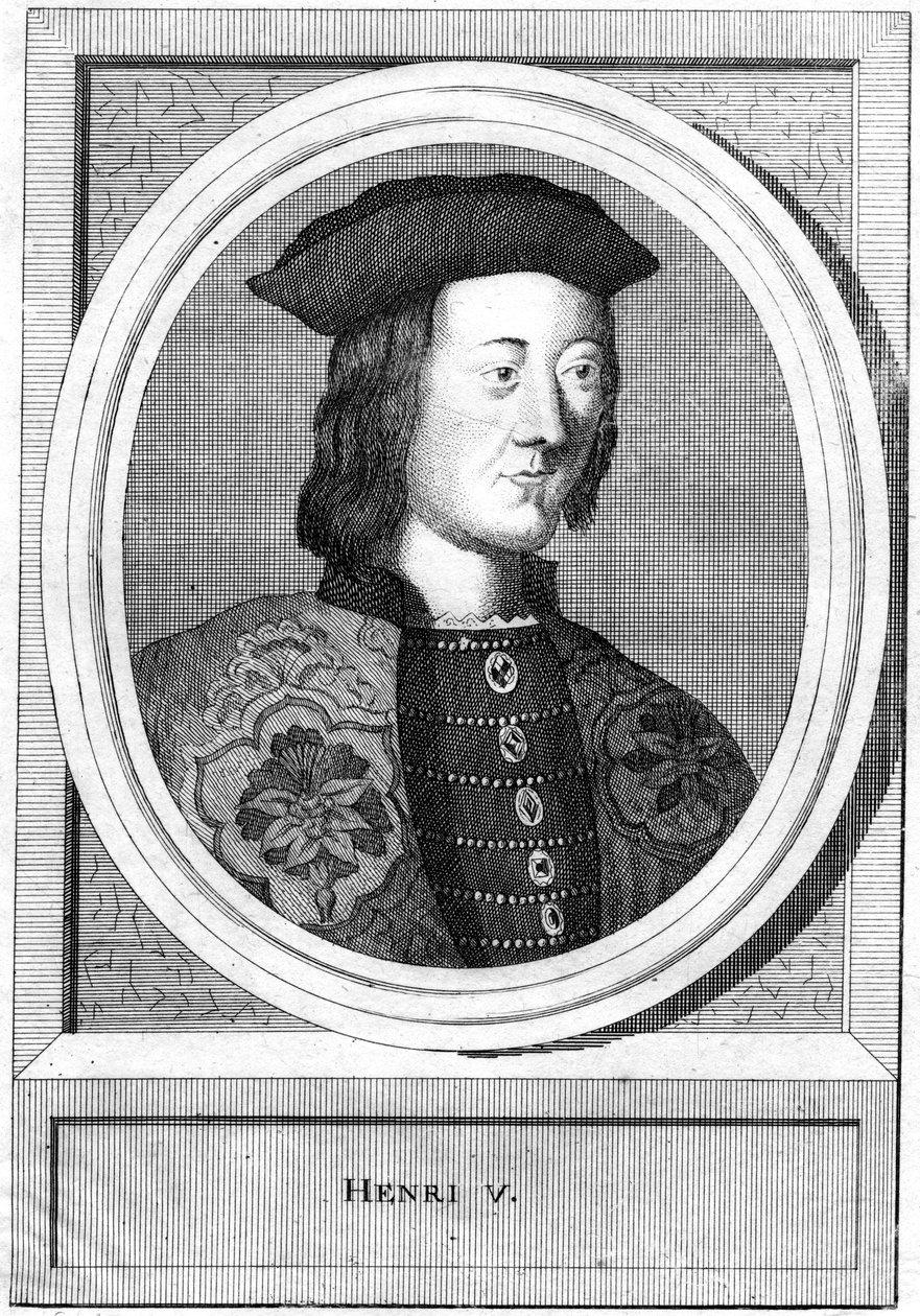 Henrik V, kung av England av Unbekannt