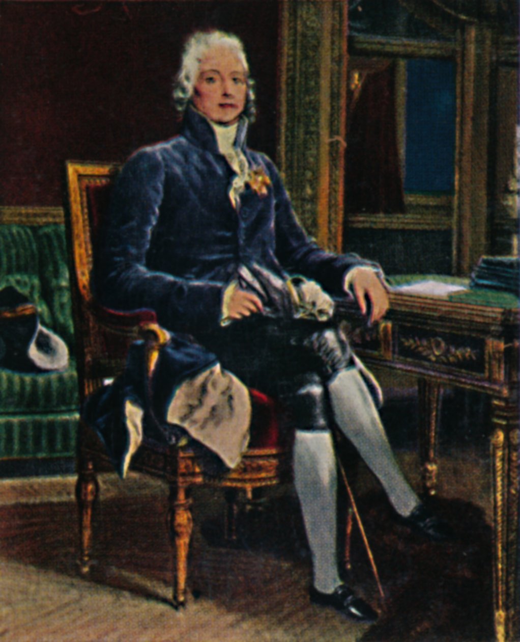 Hertig av Talleyrand 1754-1838, 1934. av Unbekannt