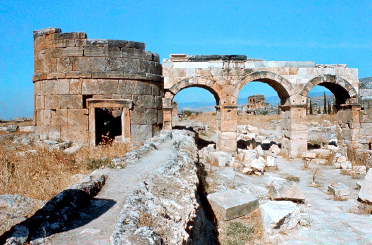 Hierapolis, Pamukkale, Turkiet, 190 f.Kr av Unbekannt