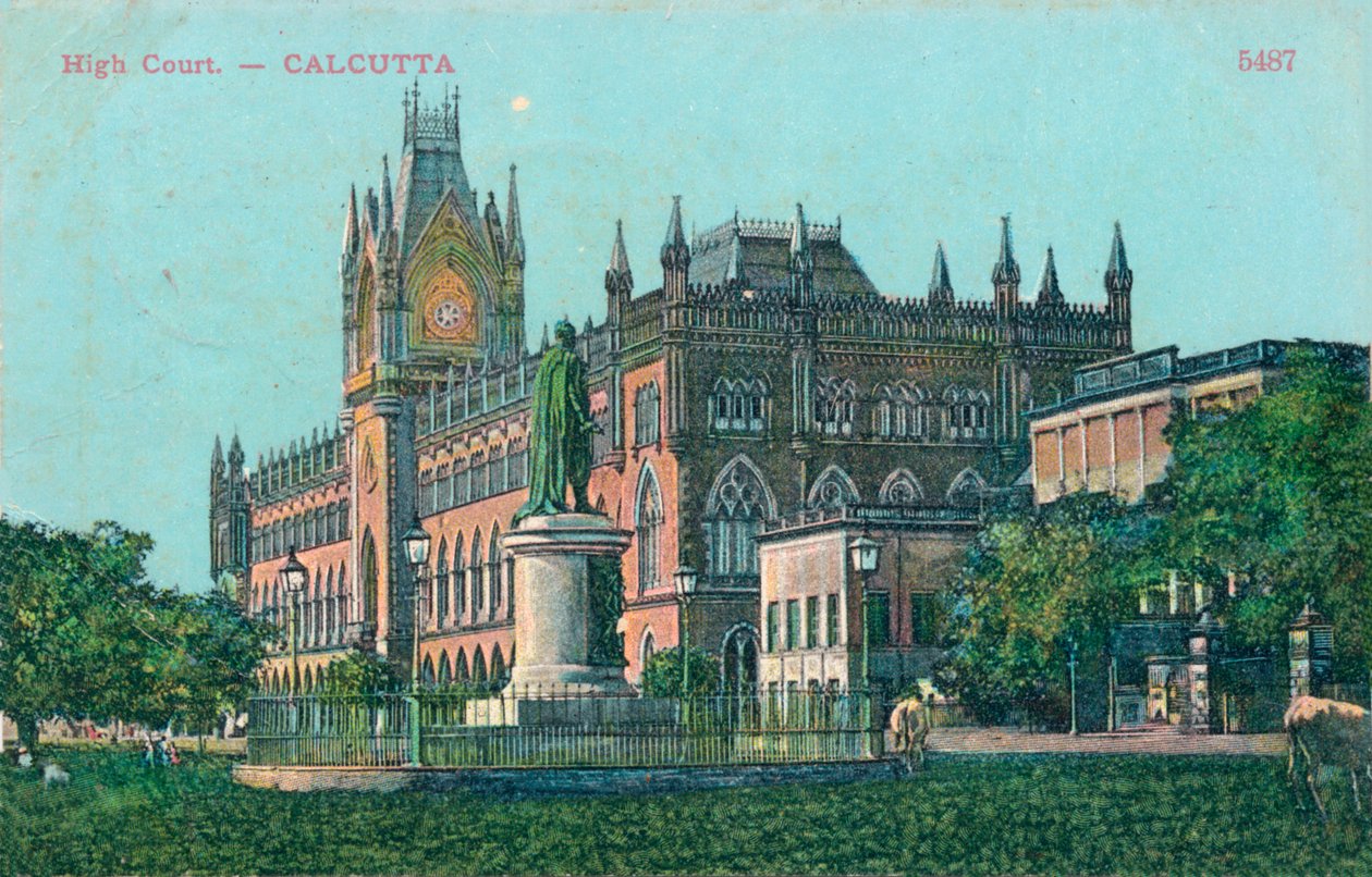 High Court, Calcutta, c1906 av Unbekannt