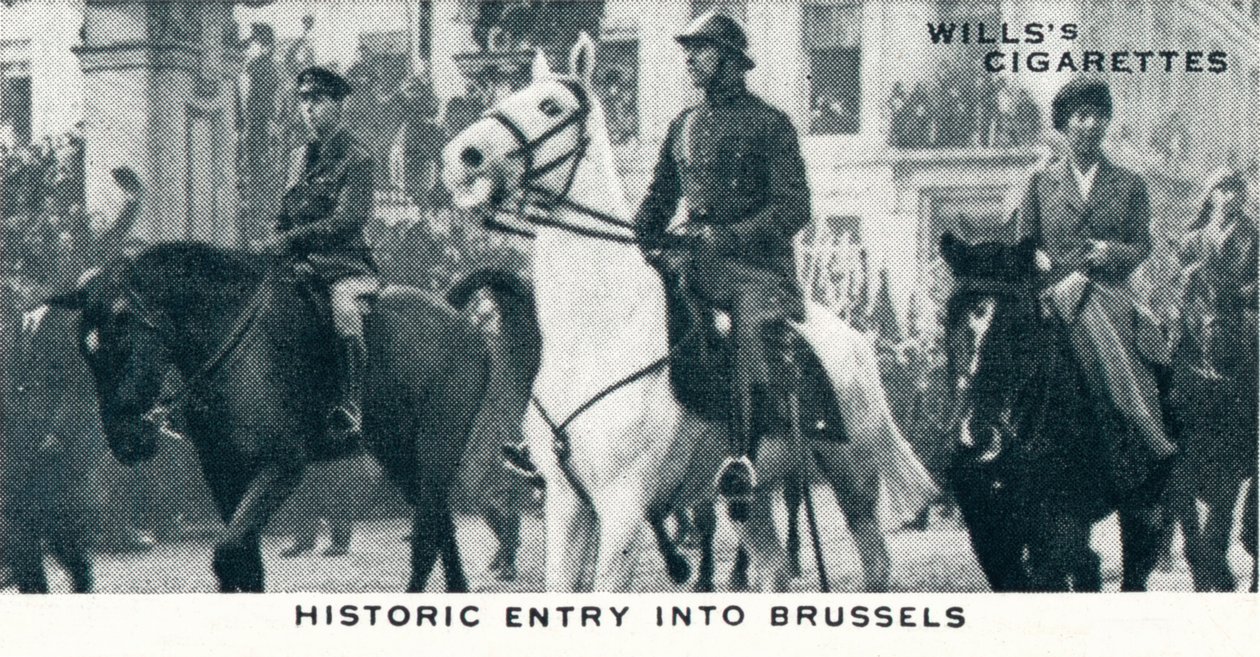 Historiskt inträde i Bryssel, 1918 1937 av Unbekannt
