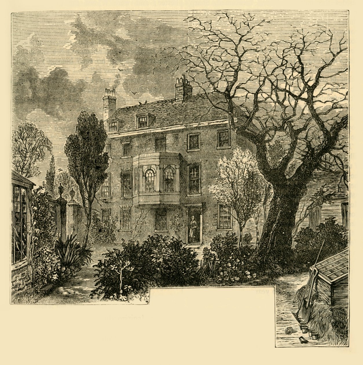 Hogarths hus, c1878. av Unbekannt