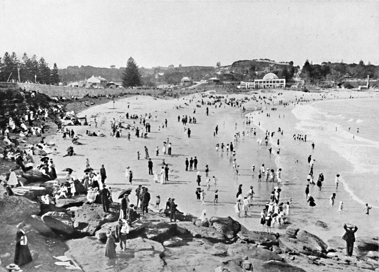 Holiday Time, Coogee Bay, c1900. av Unbekannt