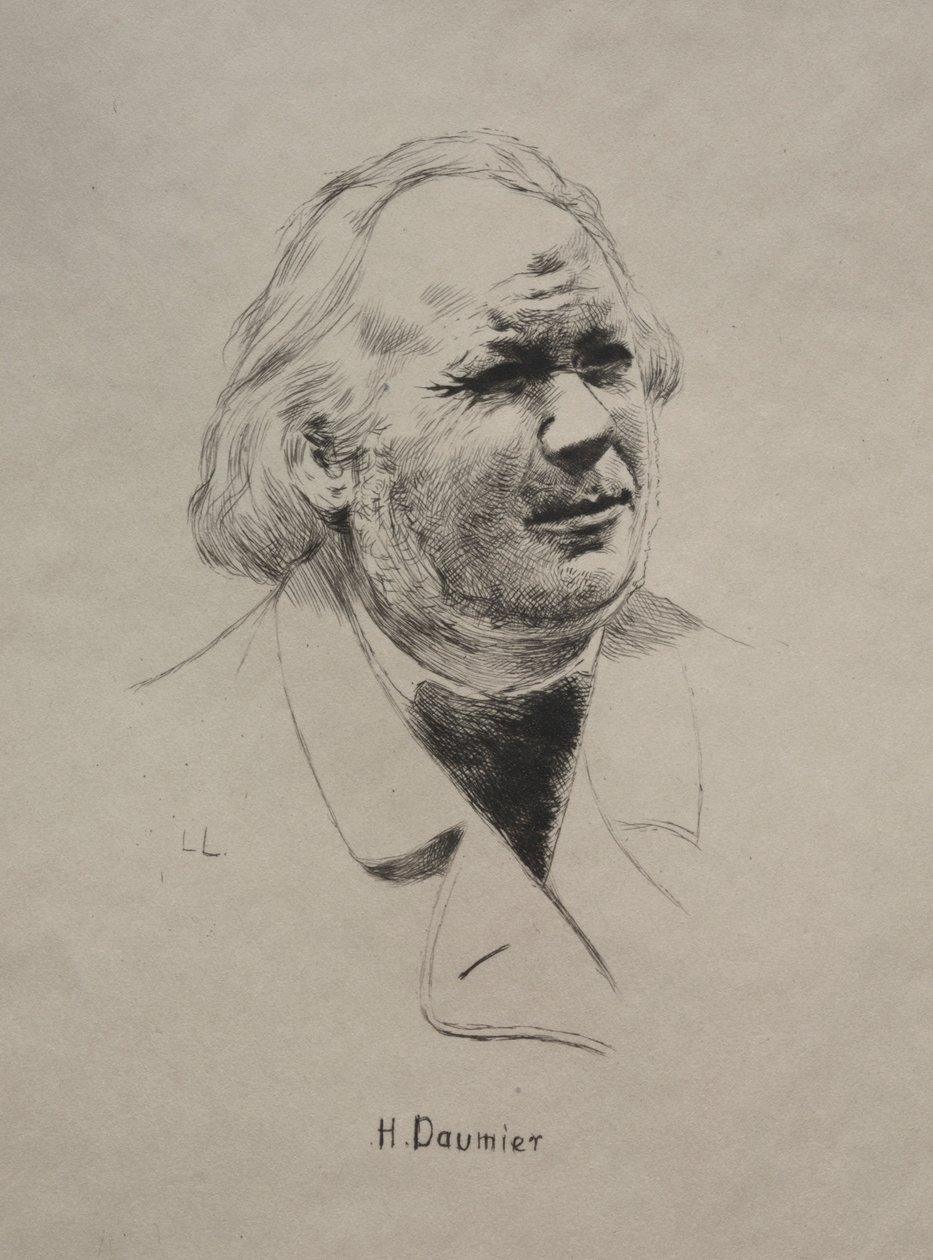 Honore Daumier, 1800-tal. av Unbekannt