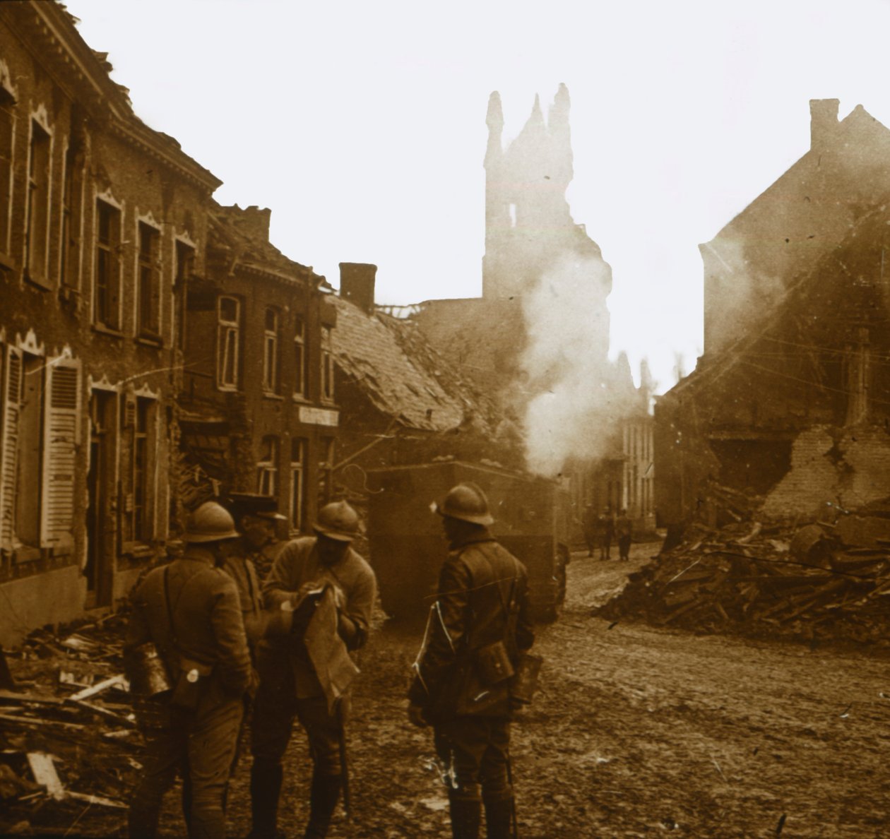 Hooglede, Flandern, Belgien, 1918 av Unbekannt
