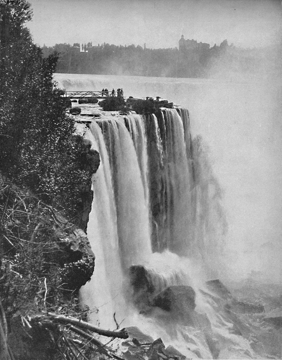 Horseshoe Falls, Niagara, c1897. av Unbekannt