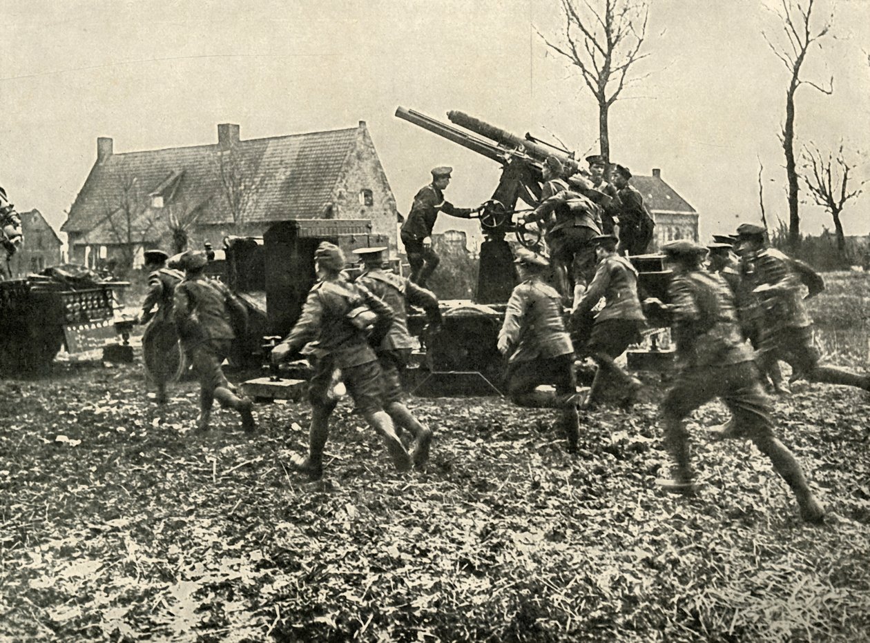 Sikt fientligt flygplan, 1919. av Unbekannt