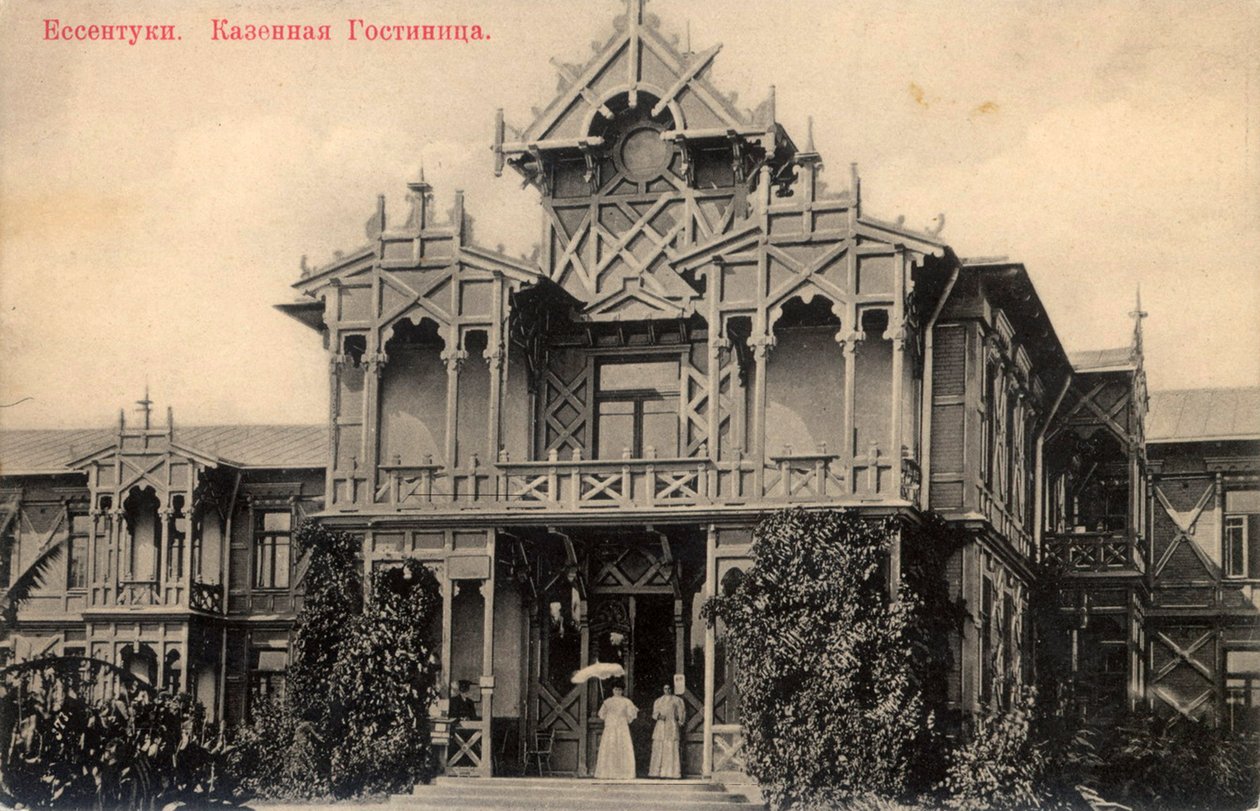Hotel, Yessentuki, Ryssland, 1900-talet av Unbekannt