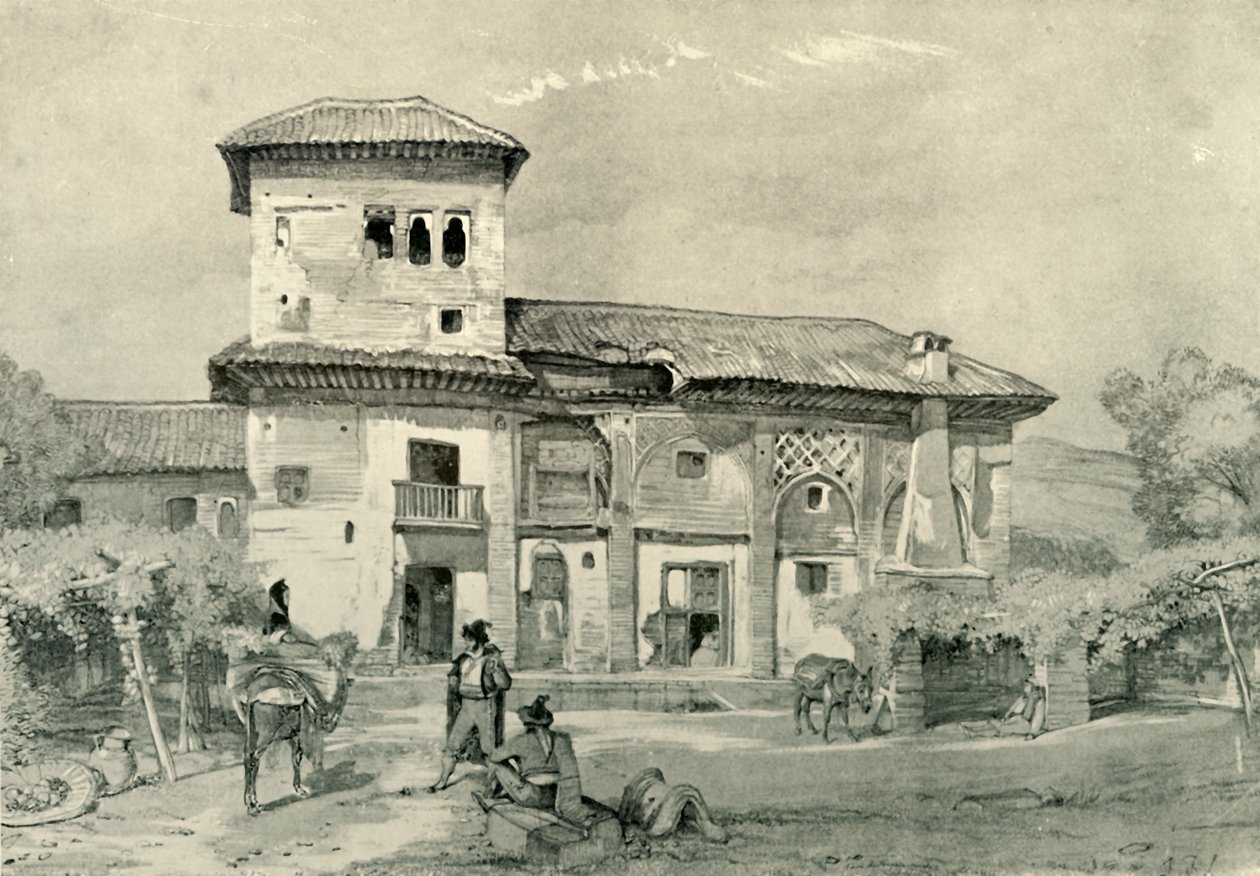 House of Sanchez, c1830, 1907. av Unbekannt