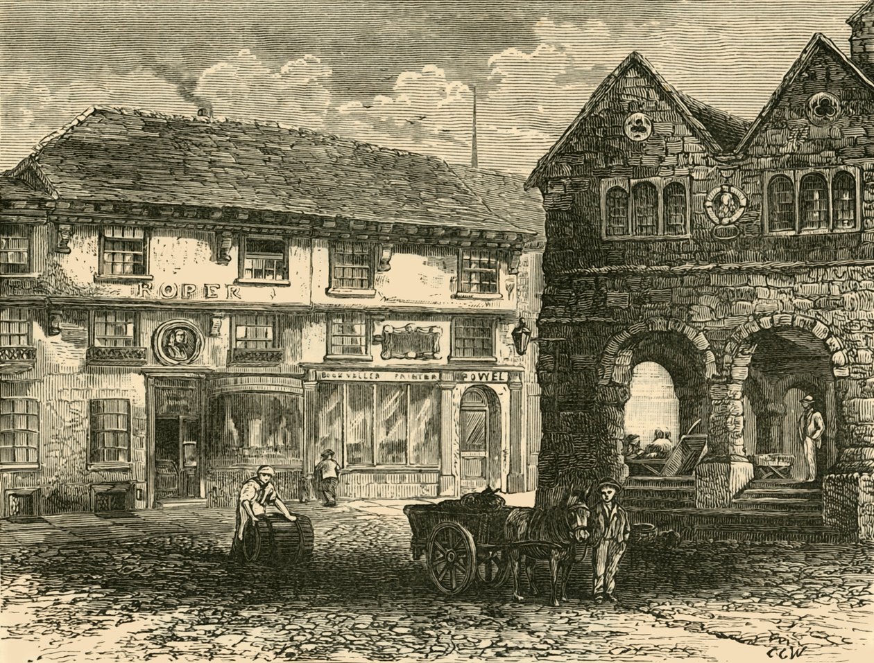 House of the Man of Ross, 1898. av Unbekannt