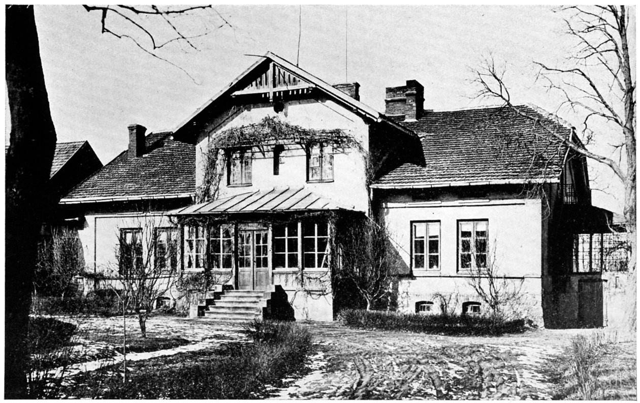 Hus där Marie Curie var guvernant, c1887 av Unbekannt