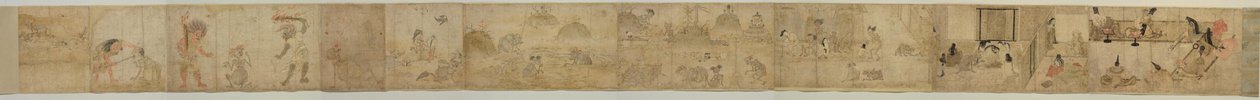 Hungry Ghosts Scroll, 1100-talet av Unbekannt
