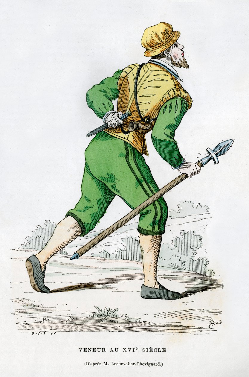 Jägare, 1500-talet 1882-1884 av Unbekannt