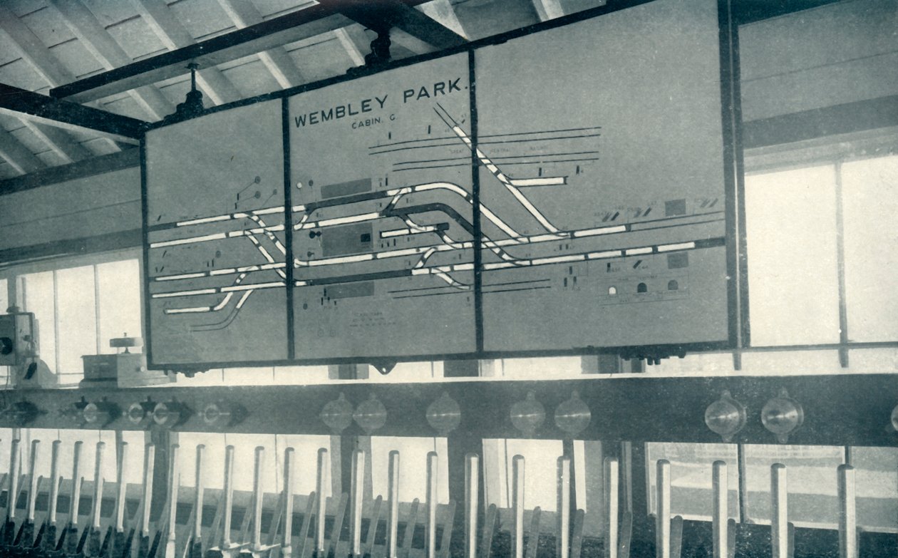 Upplyst diagram av signaler, 1922. av Unbekannt