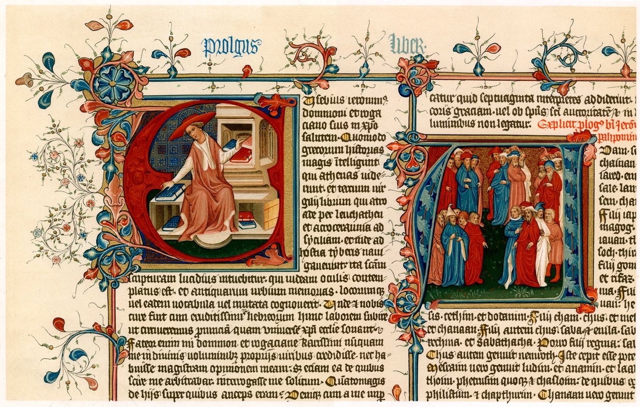 Upplysta initialbokstäver, 1405-1415 av Unbekannt