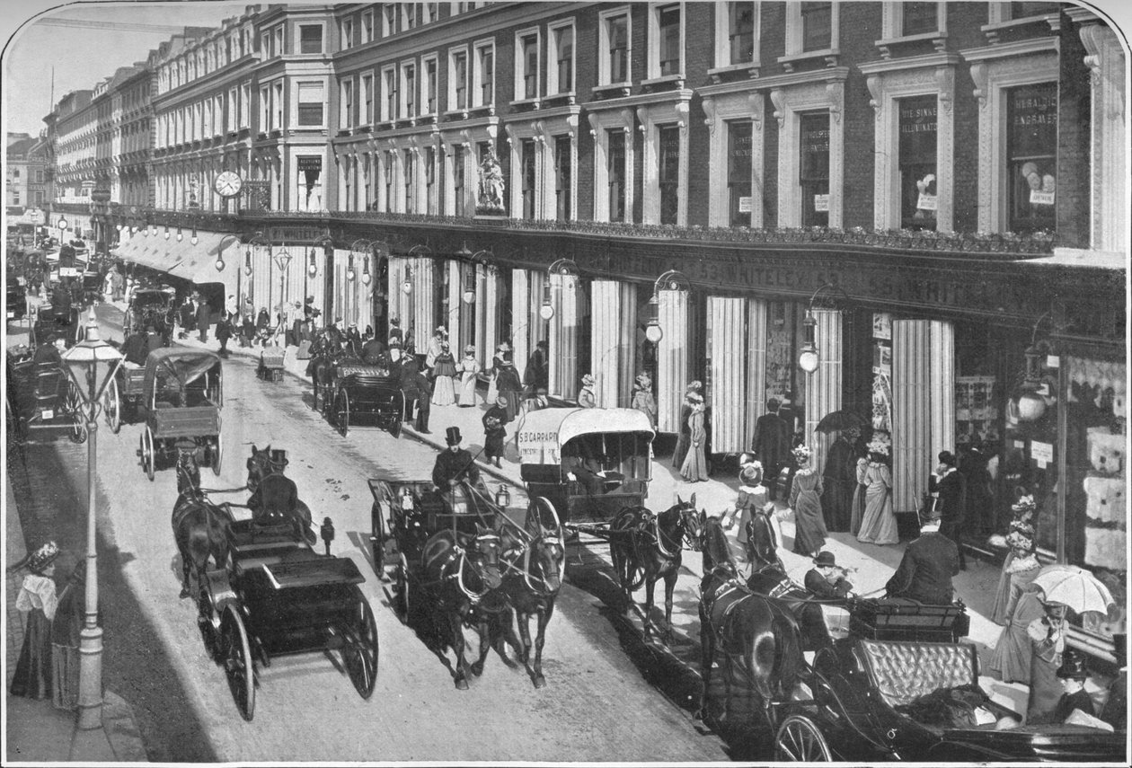I Westbourne Grove, Notting Hill, London, c1903 1903 av Unbekannt