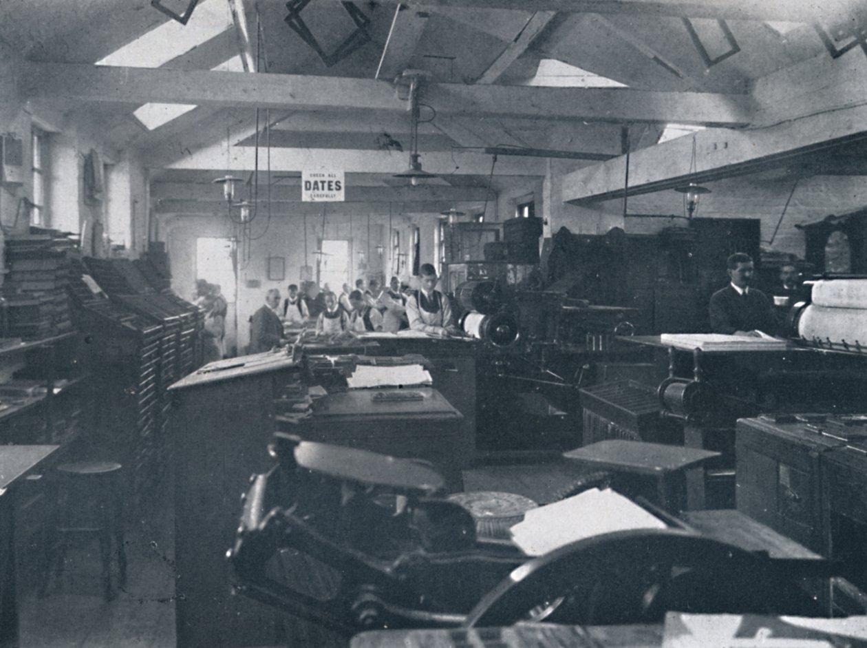 I tonsättarrummet, 1916 av Unbekannt