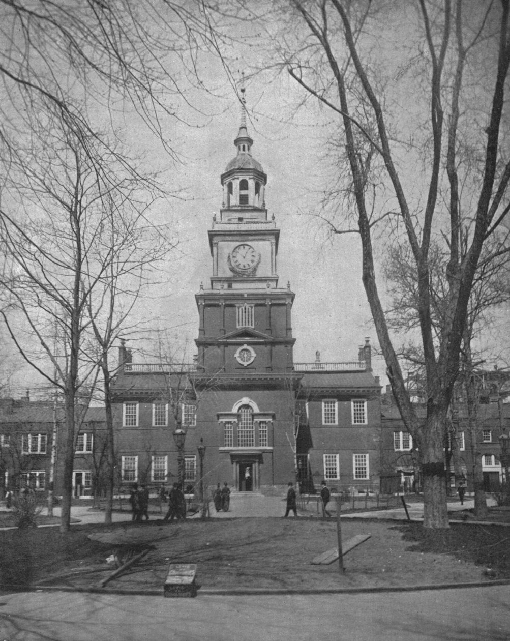 Independence Hall, Philadelphia, USA, c1900. av Unbekannt