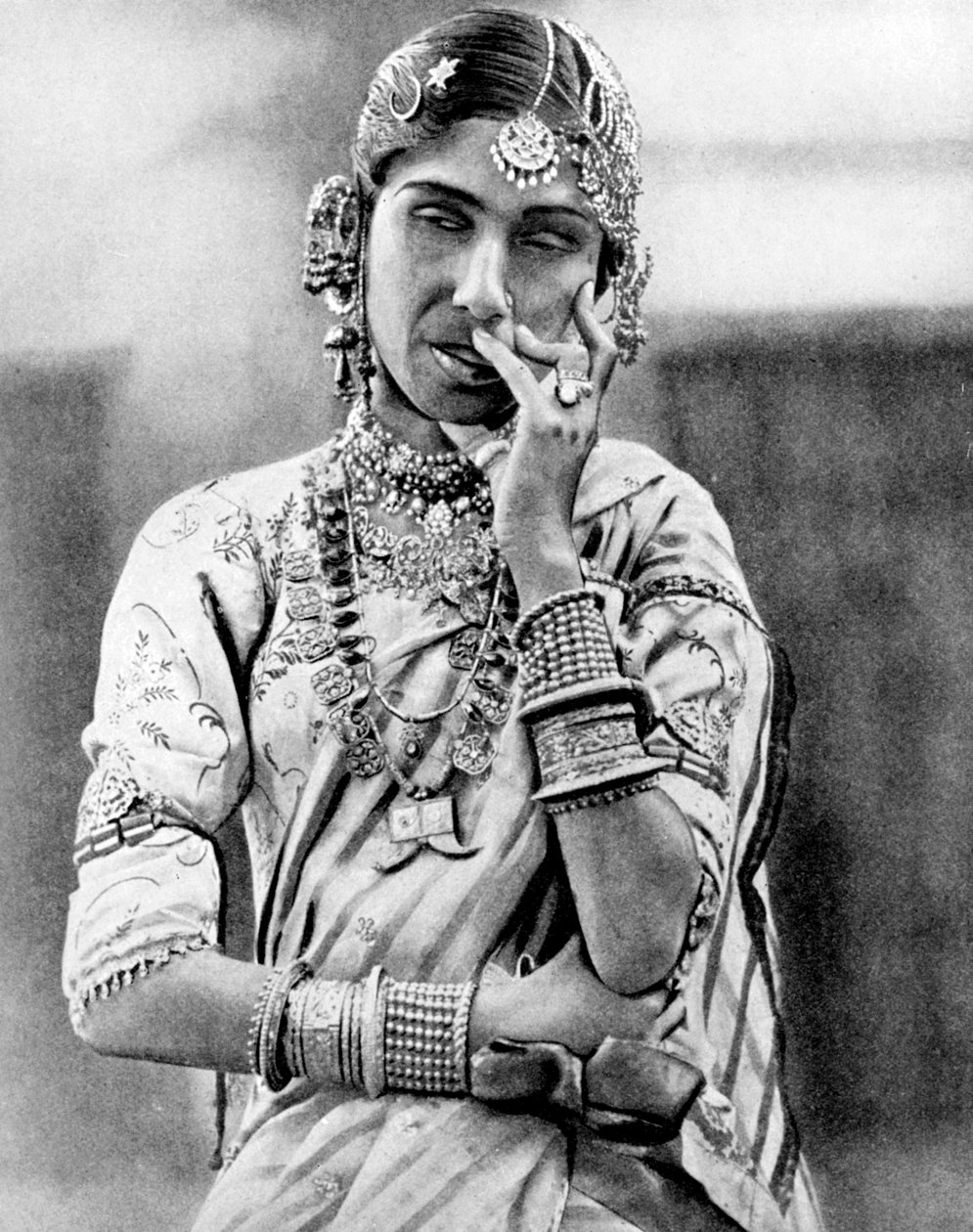 Indisk nautch flicka, 1936 av Unbekannt