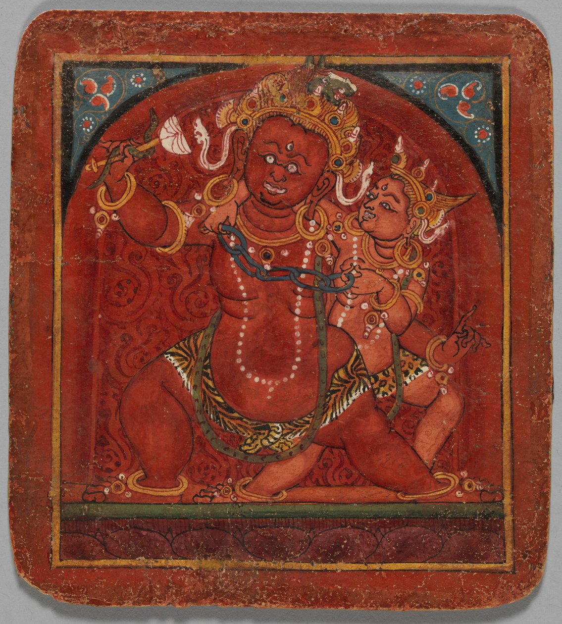 Initieringskort Tsakalis: Hayagriva, tidigt 1400-tal. av Unbekannt