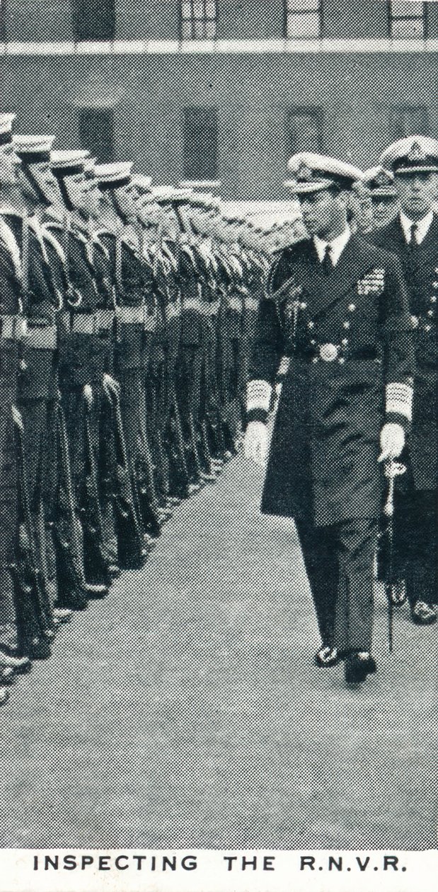 Inspekterar RNVR, 1936 1937 av Unbekannt