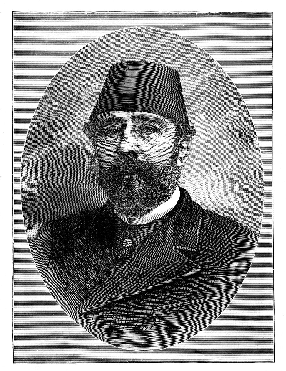 Ismail Pasha, 1830-1895 av Unbekannt