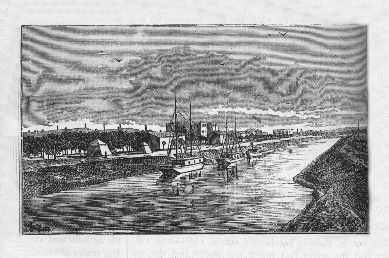 Ismailia, s 1882 av Unbekannt