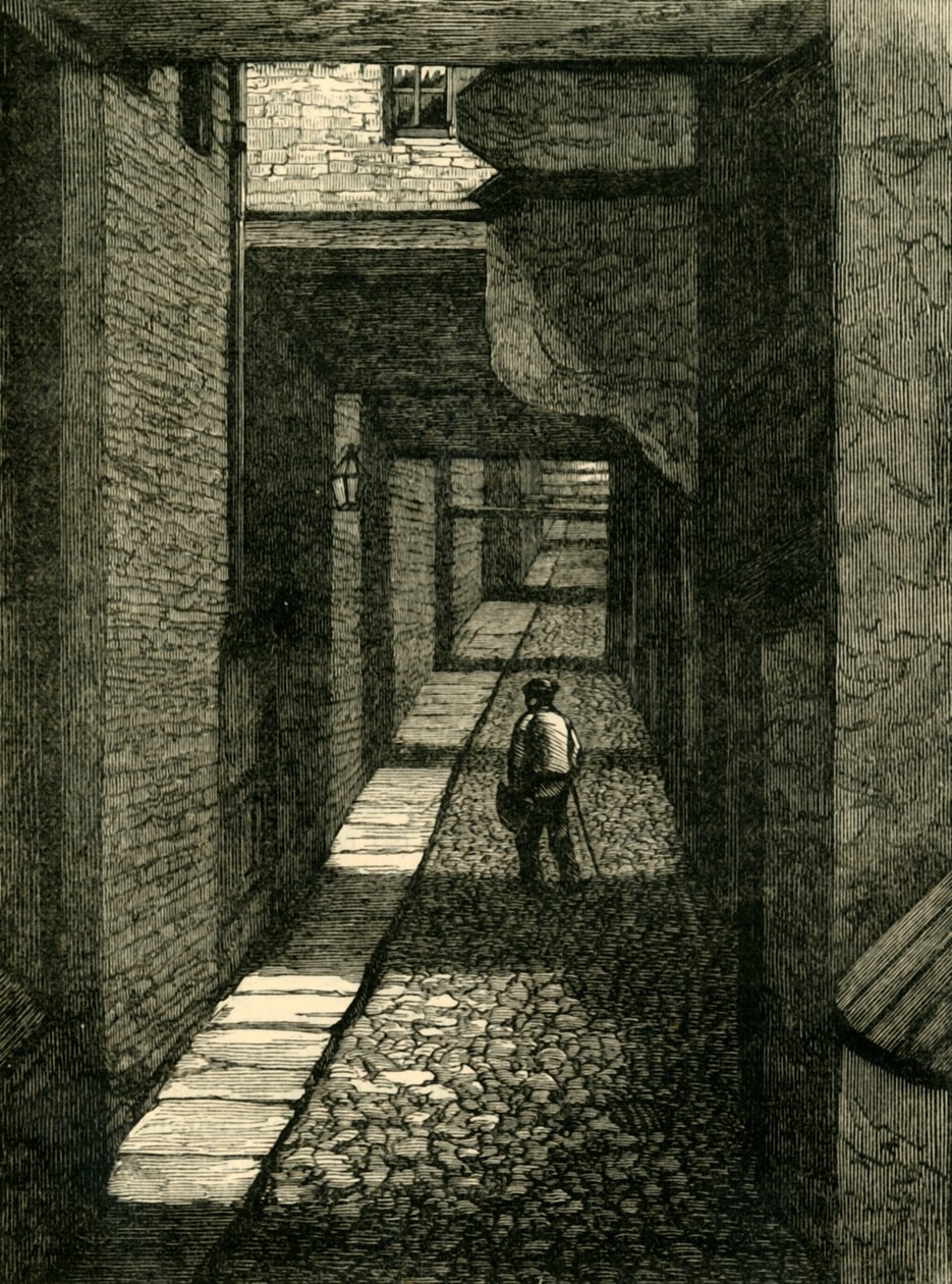 Ivy Bridge Lane, 1881. av Unbekannt