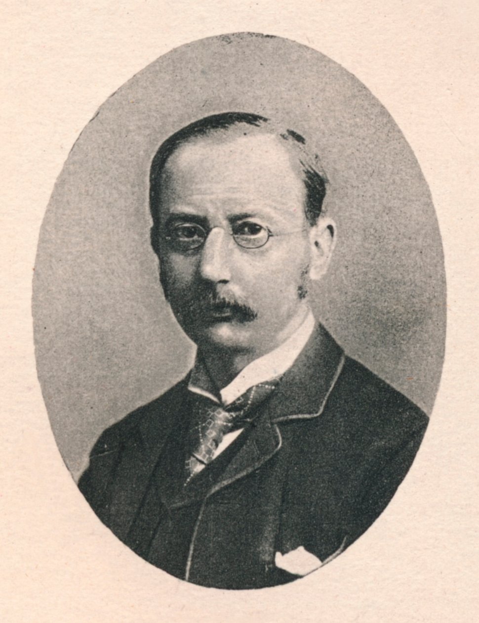 J. F. Bridge., 1895 av Unbekannt