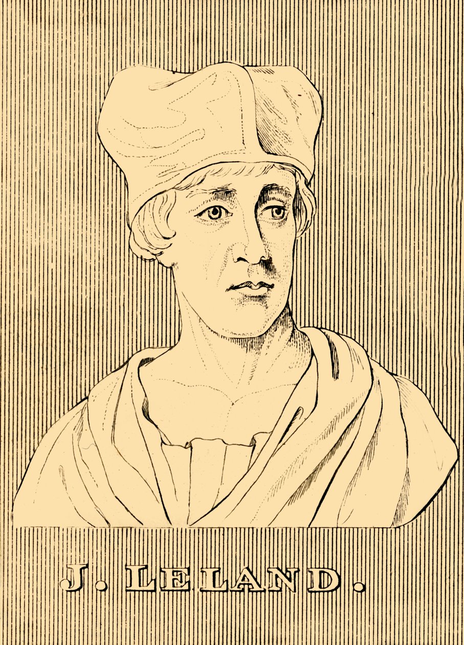 J. Leland, c1503-1552, 1830. av Unbekannt
