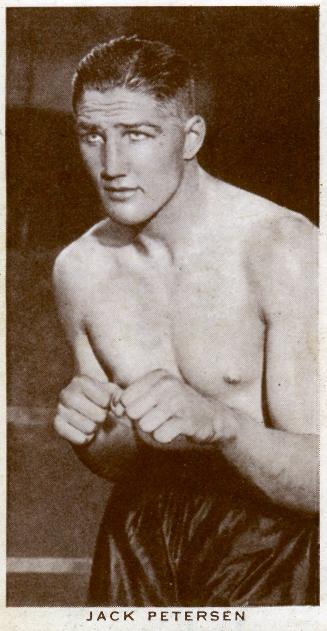 Jack Petersen, walesisk boxare, 1938 av Unbekannt